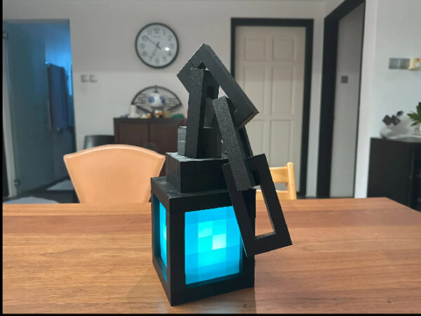 MINECRAFT SOUL LANTERN CHAIN - Image 3